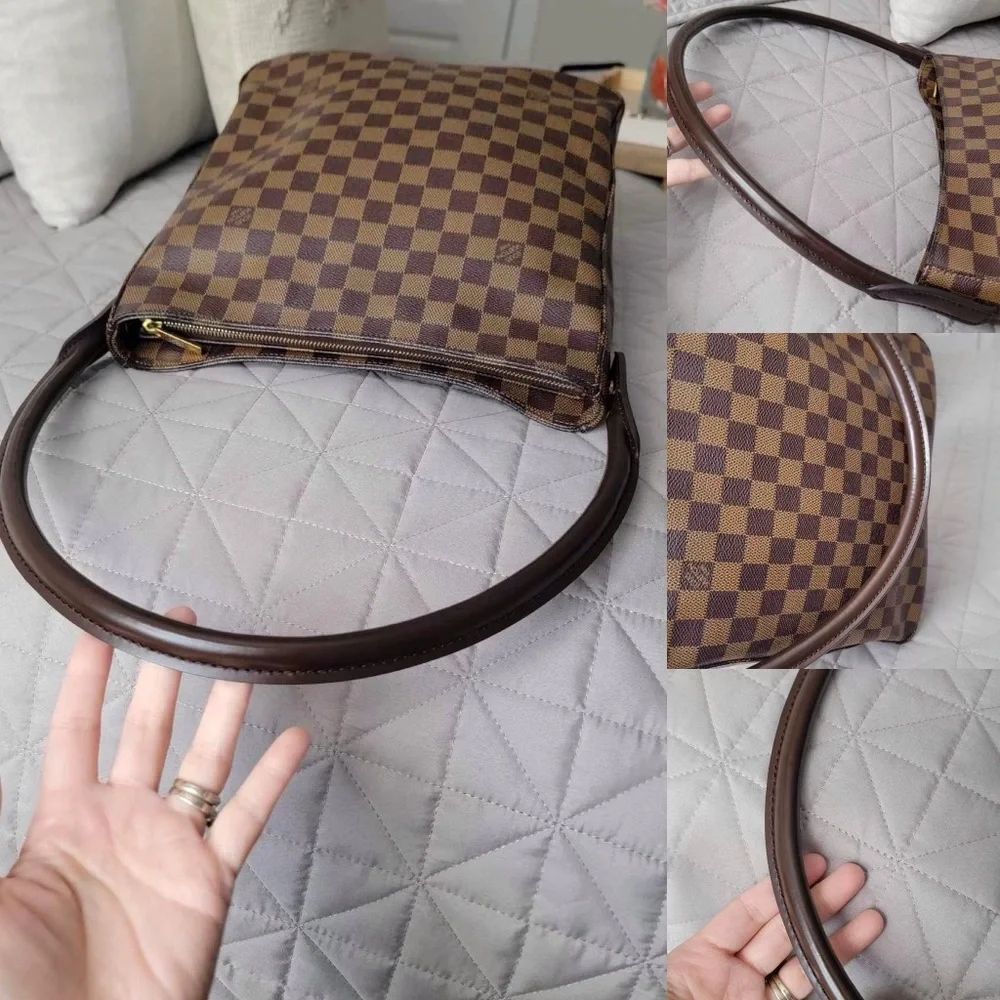 💎✨ SPECIAL ORDER ✨💎 RARE LOUIS VUITTON LOOPING GM ZIPPER BAG - Picture 12 of 13